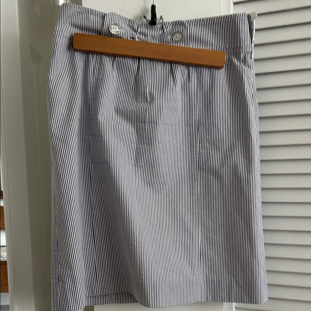 Brooks Brothers Classic Striped Pencil Skirt